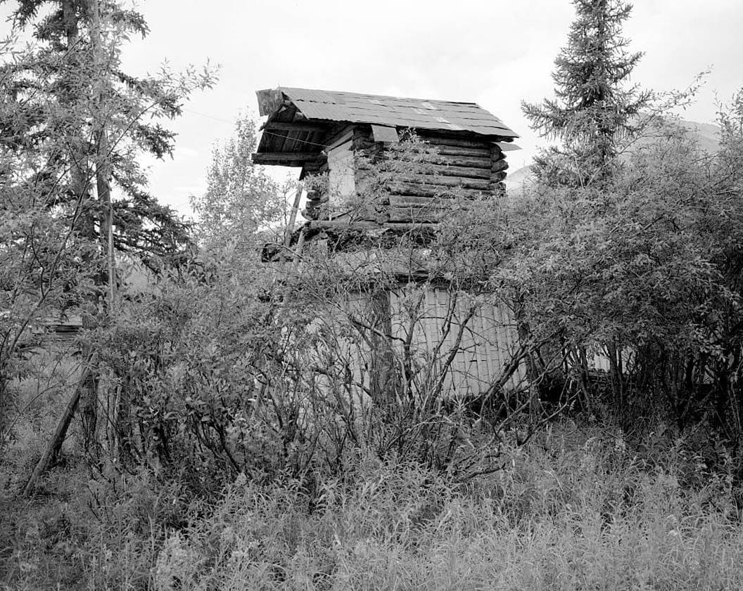 Historic Photo : Vincent Knorr Homestead, Koyukuk River at Wiseman Creek, Bettles Vicinity, Wiseman, Yukon-Koyukuk Census Area, AK 5 Photograph