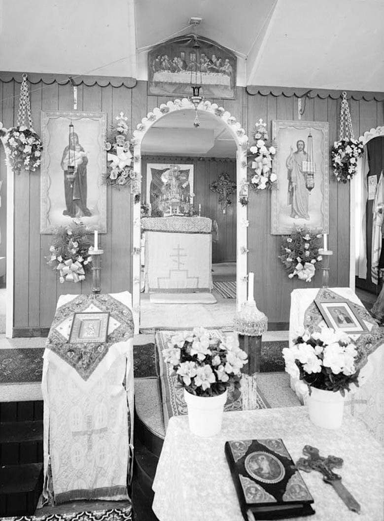 Historic Photo : St. Seraphim Russian Orthodox Churches, New Church, Lower Kalskag, Bethel Census Area, AK 5 Photograph