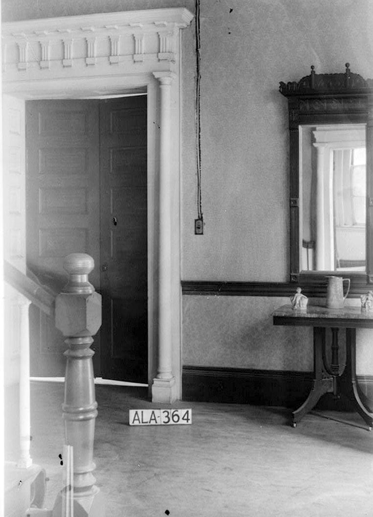 Historic Photo : Rhea-Burleson-McEntire House, 120 Sycamore Street, Decatur, Morgan County, AL 6 Photograph