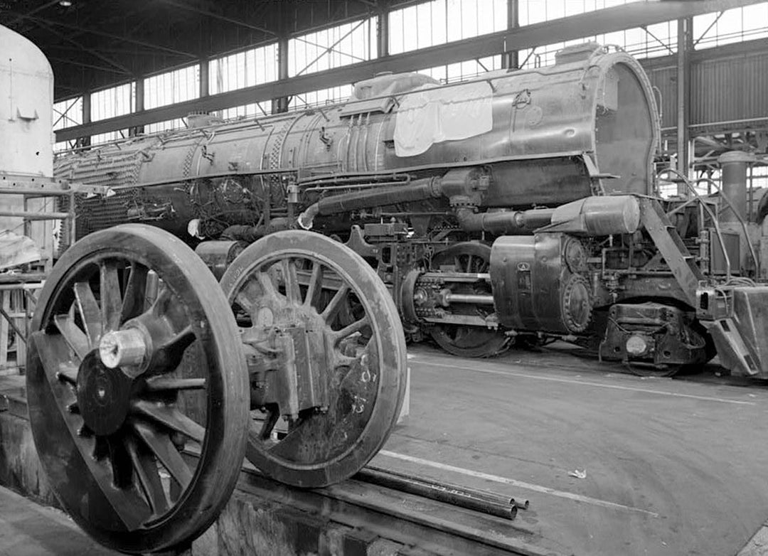 Historic Photo : Norfolk & Southern Steam Locomotive No. 1218, Norris Yards, East of Ruffner Road, Irondale, Jefferson County, AL 3 Photograph