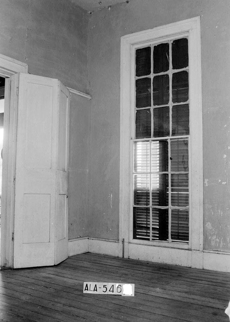 Historic Photo : Seale-Mosley House, County Road 40 (moved from original location), Peachburg, Bullock County, AL 6 Photograph