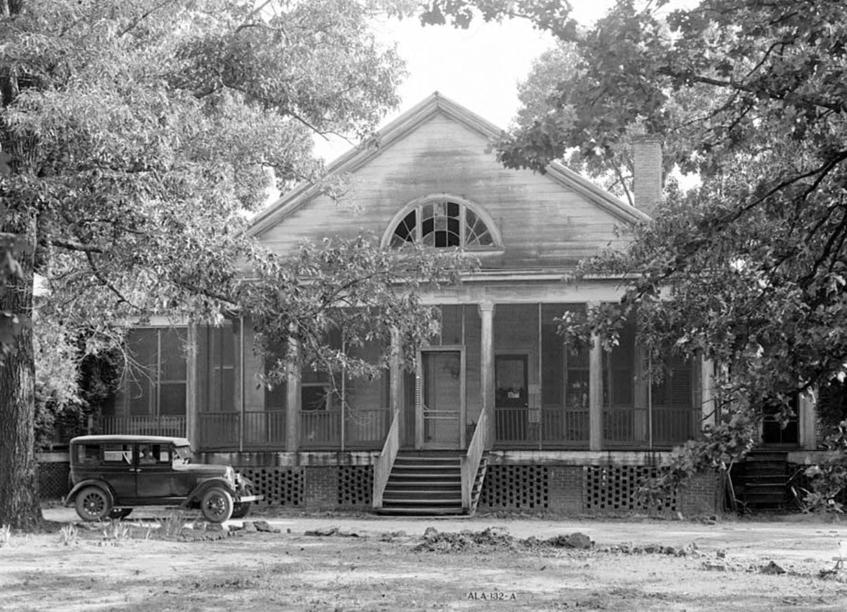 Historic Photo : Franklin King Beck House, 312 Clifton Street, Camden, Wilcox County, AL 2 Photograph