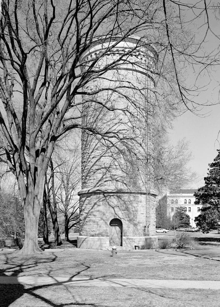 Historic Photo : U.S. Soldiers Home, Watertower, Rock Creek Church Road & Upshur Street Northwest, Washington, District of Columbia, DC 2 Photograph