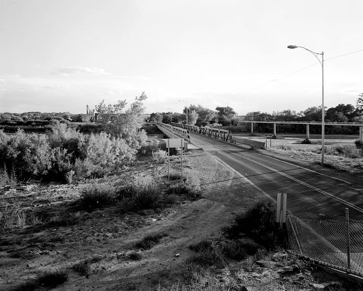 Historic Photo : Holbrook Bridge, Spanning Little Colorado River at AZ 77, Holbrook, Navajo County, AZ 4 Photograph