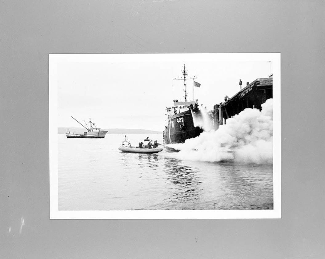 Historic Photo : U.S. Coast Guard Cutter SWEETBRIER, Cordova, Valdez-Cordova Census Area, AK 1 Photograph