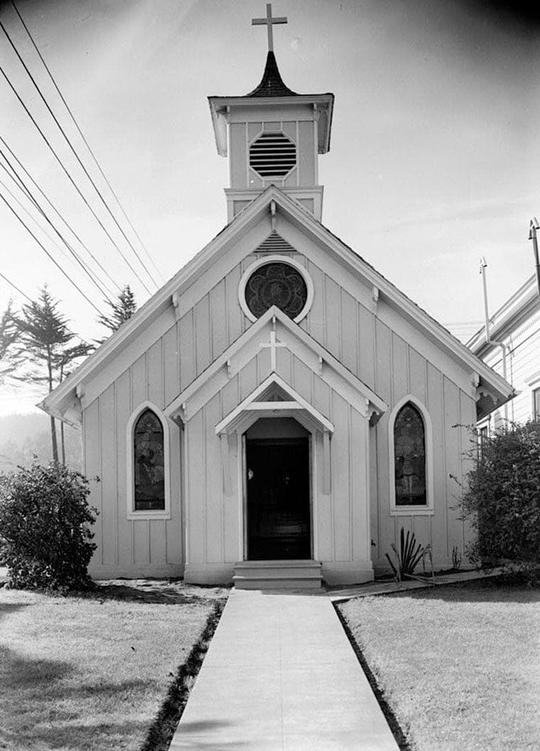 Historic Photo : Presidio of San Francisco, Chapel of Our Lady, Moraga Avenue, San Francisco, San Francisco County, CA 2 Photograph