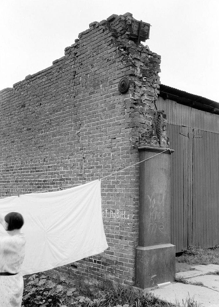 Historic Photo : Old Town City Hall (Ruins), Auburn, Placer County, CA 1 Photograph