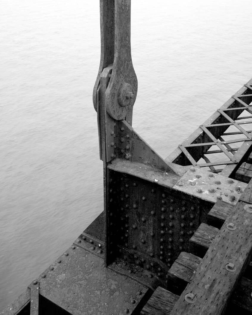 Historic Photo : Burlington Bridge, Burlington, Des Moines County, IA 30 Photograph