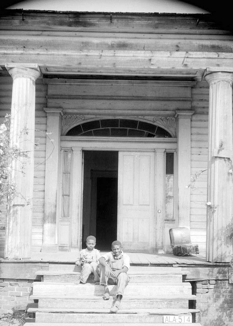 Historic Photo : Richardson-Quarles-Comer House, U.S. Highway 431 vicinity, Pittsview, Russell County, AL 1 Photograph