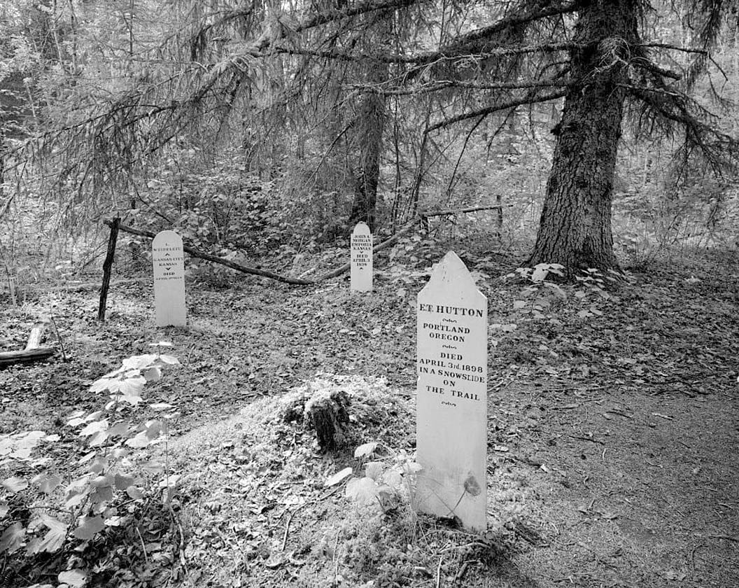 Historic Photo : Town of Dyea, Skagway, Skagway-Hoonah-Angoon Census Area, AK 5 Photograph