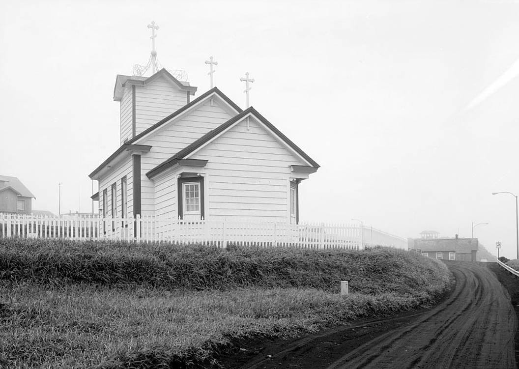 Historic Photo : Saints Peter & Paul Russian Orthodox Church, Church Street, Saint Paul, Aleutians West Census Area, AK 1 Photograph