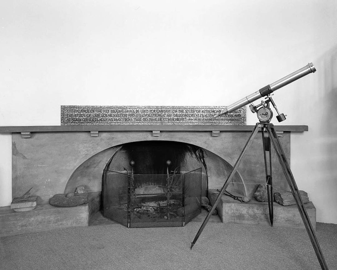 Historic Photo : Lowell Observatory, Slipher Building, 1400 West Mars Road, Flagstaff, Coconino County, AZ 2 Photograph