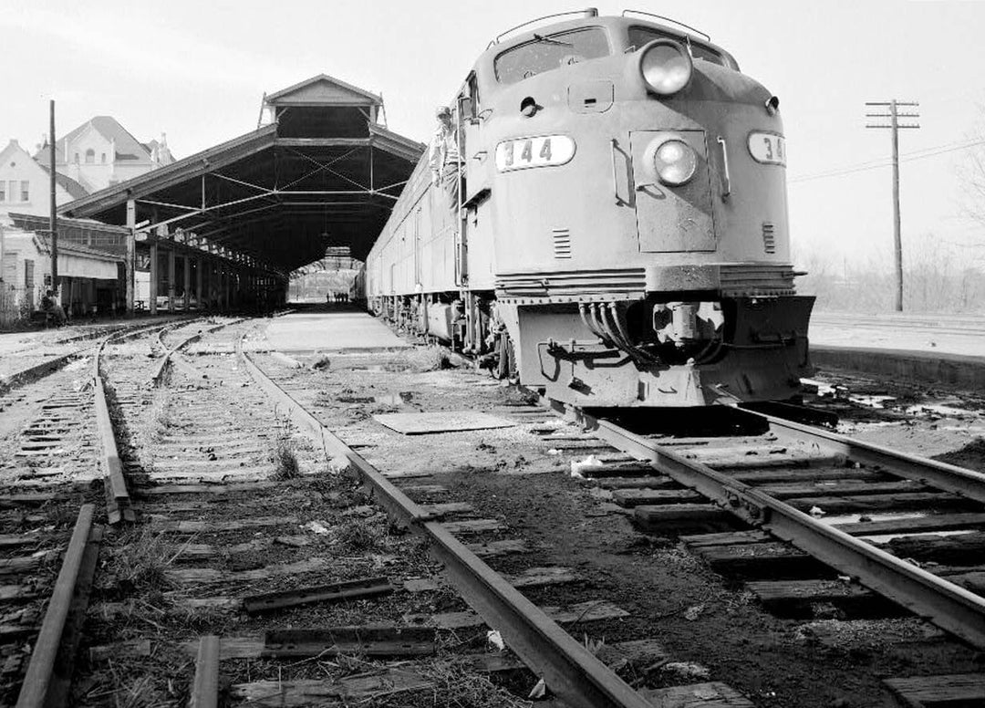Historic Photo : Louisville & Nashville Railroad, Union Station Train Shed, Water Street, opposite Lee Street, Montgomery, Montgomery County, AL 4 Photograph