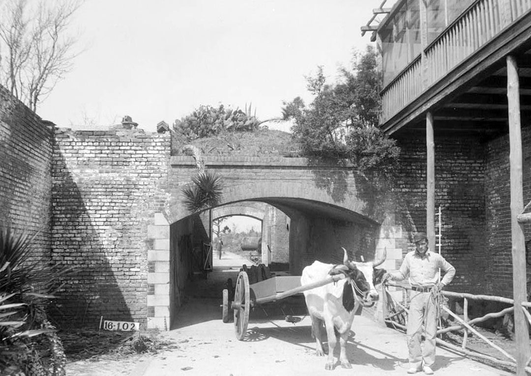 Historic Photo : Fort Gaines, Pelican Point, Dauphin Island, Mobile County, AL 1 Photograph