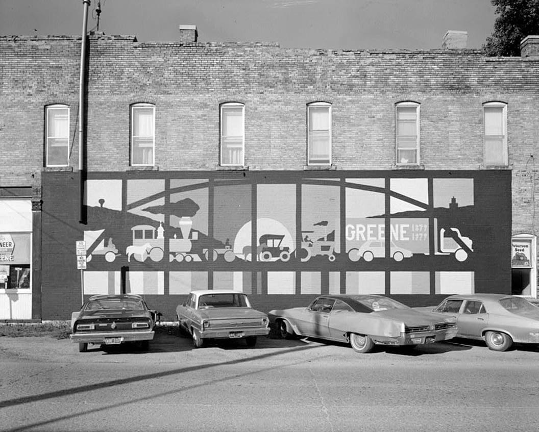 Historic Photo : Traer Street Bridge, Spanning Shell Rock River at Traer Street, Greene, Butler County, IA 11 Photograph
