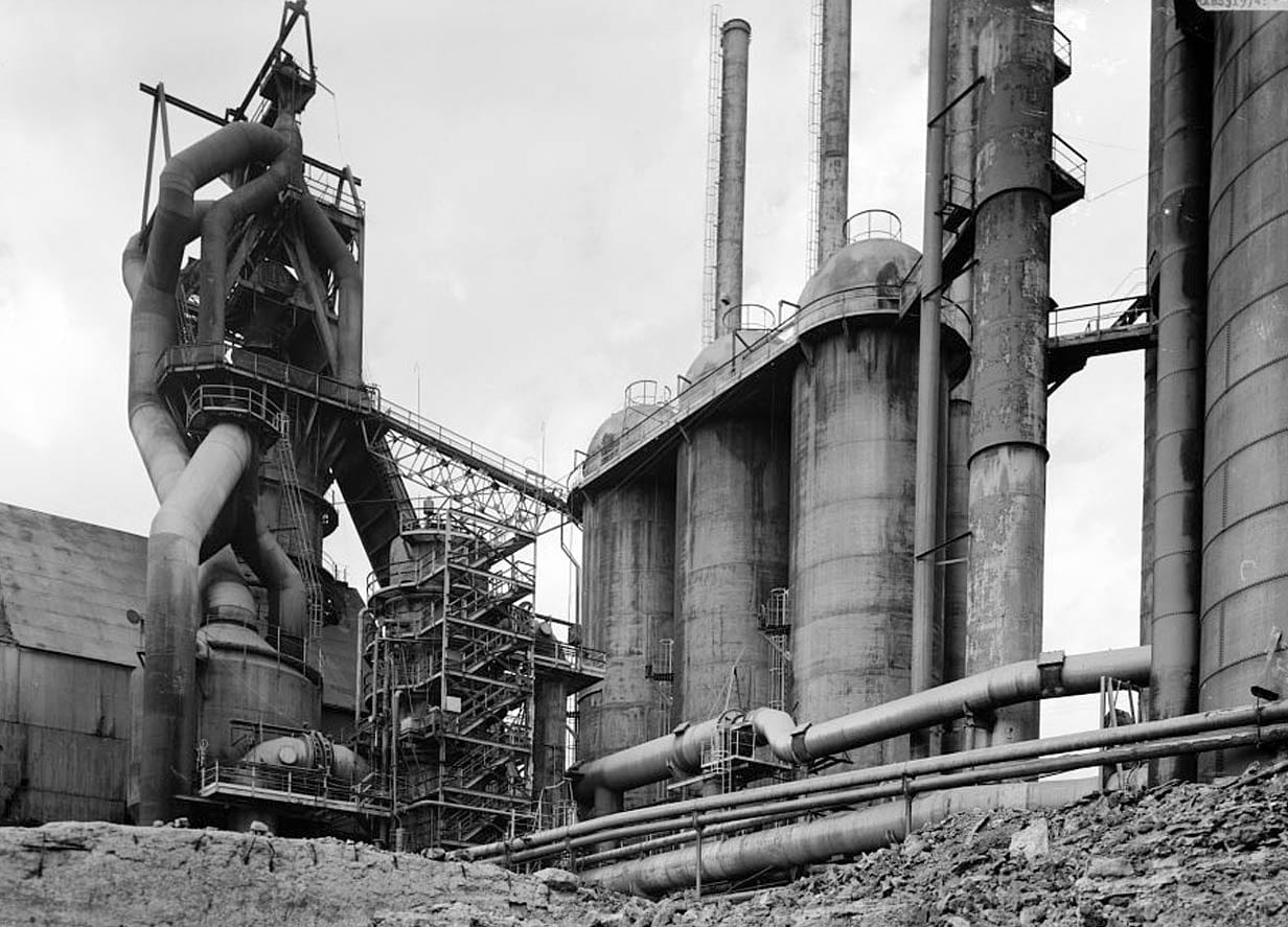 Historic Photo : Woodward Coal & Iron Company Furnace, Opossum Creek vicinity, Woodward, Jefferson County, AL 3 Photograph