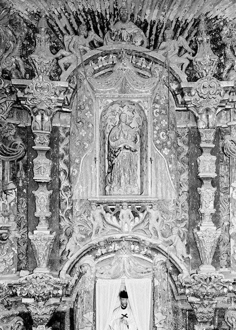 Historic Photo : San Xavier del Bac Mission, Mission Road, Tucson, Pima County, AZ 44 Photograph