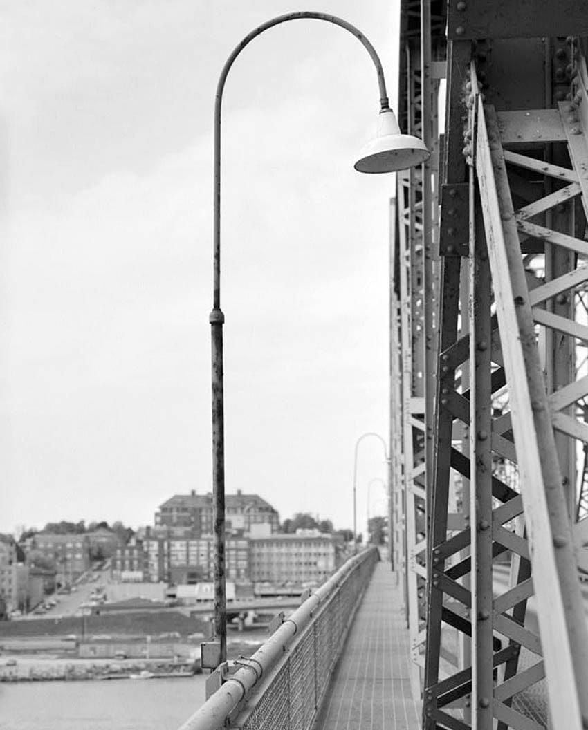 Historic Photo : MacArthur Bridge, Spanning Mississippi River on Highway 34 between IA & IL, Burlington, Des Moines County, IA 33 Photograph