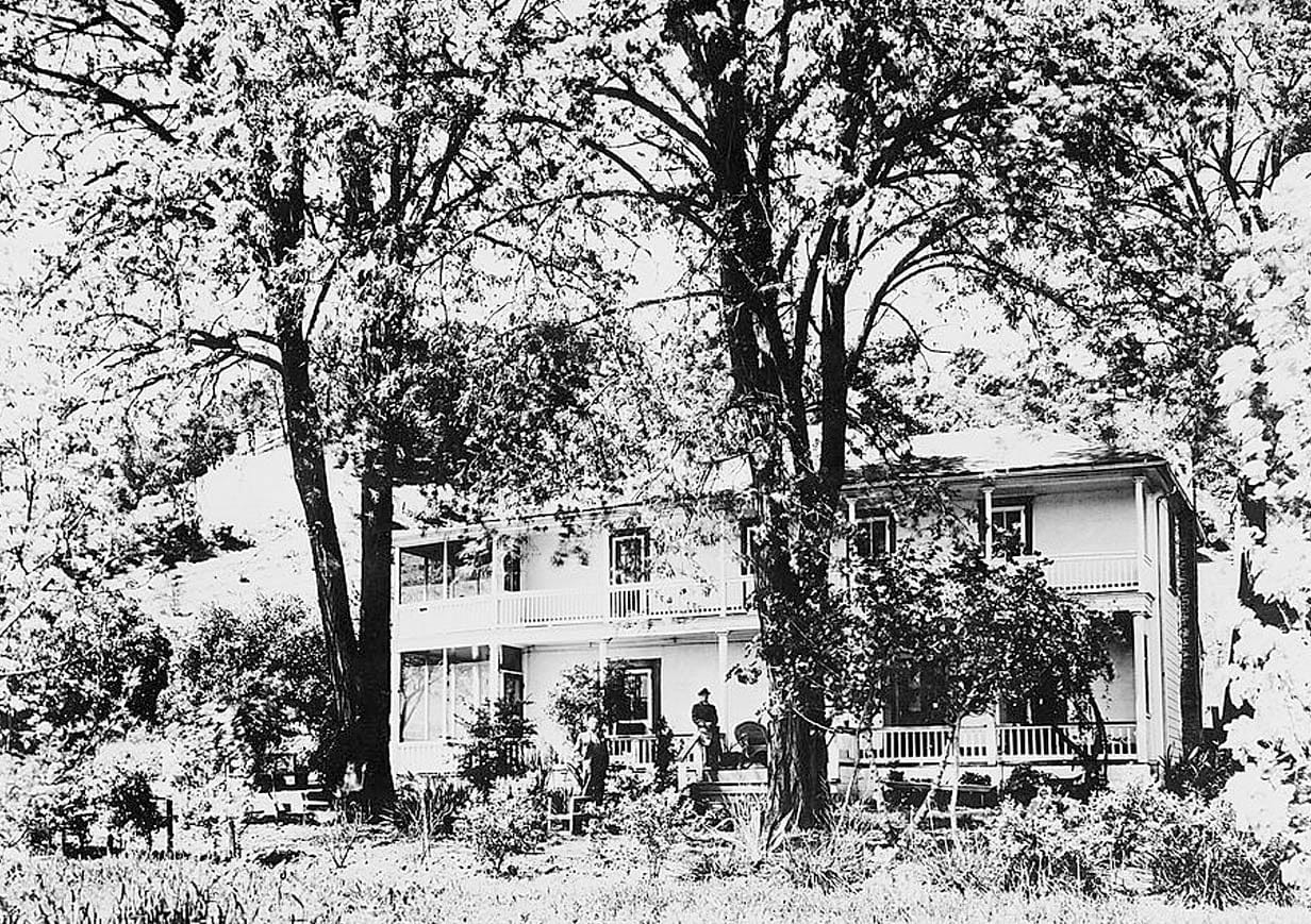 Historic Photo : Vicente Martinez Adobe, Pleasant Hill & Franklin Canyon Roads, Martinez, Contra Costa County, CA 1 Photograph