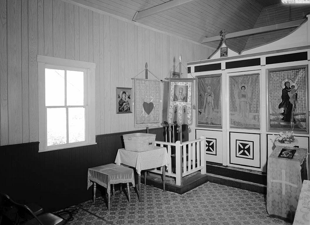 Historic Photo : St. John the Baptist Russian Orthodox Church, Angoon, Skagway-Hoonah-Angoon Census Area, AK 5 Photograph
