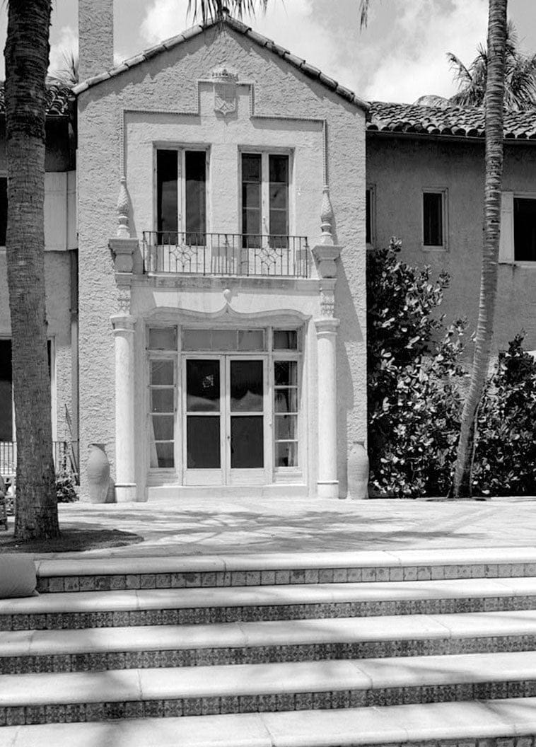 Historic Photo : Chester C. Bolton House, 1300 Ocean Boulevard, Palm Beach, Palm Beach County, FL 2 Photograph