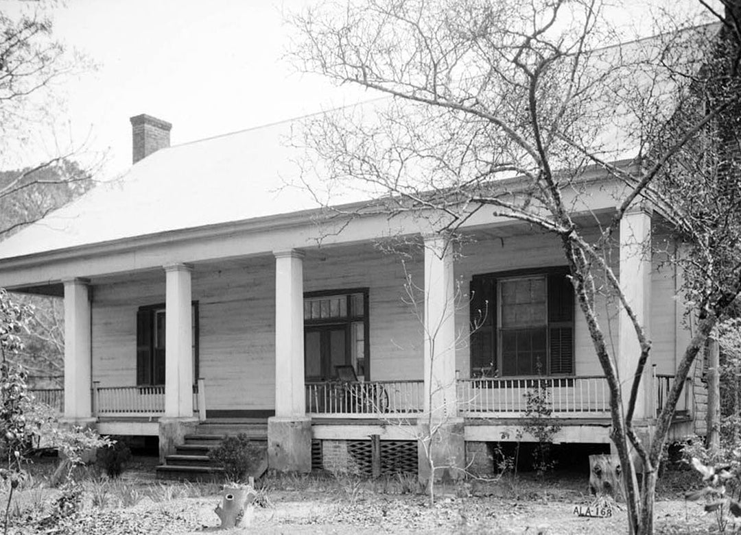 Historic Photo : Colonel John Young Kilpatrick House & Outbuildings, Bridgeport Road (County Road 37), Camden, Wilcox County, AL 2 Photograph