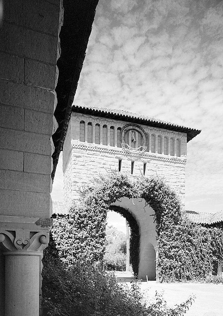 Historic Photo : Stanford University Quadrangle, Stanford University Campus, Stanford, Santa Clara County, CA 8 Photograph