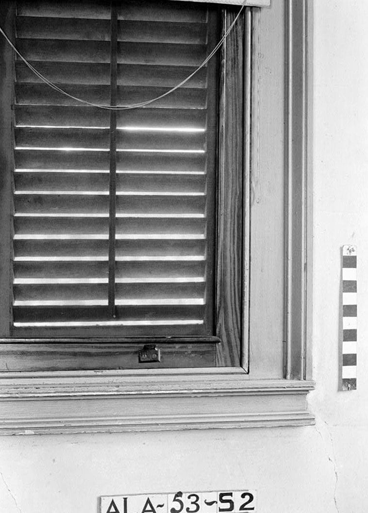 Historic Photo : Audley H. Gazzam House & Servants' Quarters, 1255 Government Street, Mobile, Mobile County, AL 13 Photograph