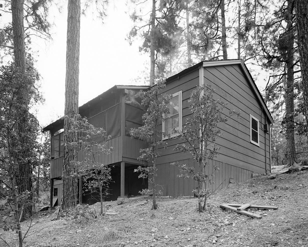 Historic Photo : Horsethief Basin Resort, Cabin No. 10, 7 miles Southeast of Crown King, Crown King, Yavapai County, AZ 1 Photograph