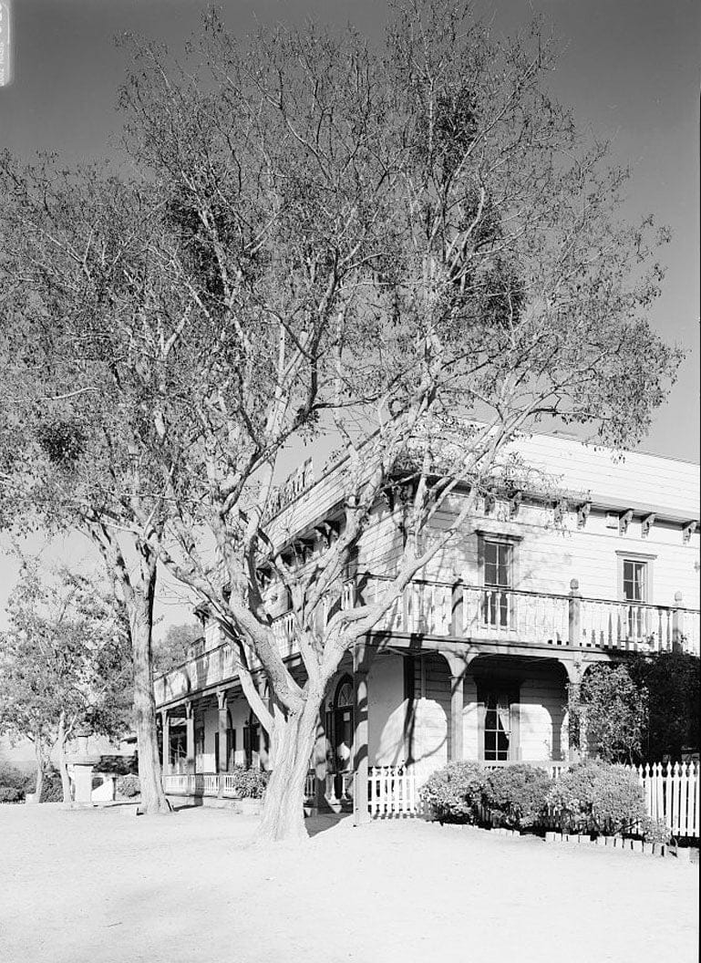 Historic Photo : Zanetta House, San Juan Bautista State Historical Park, San Juan Bautista, San Benito County, CA 10 Photograph