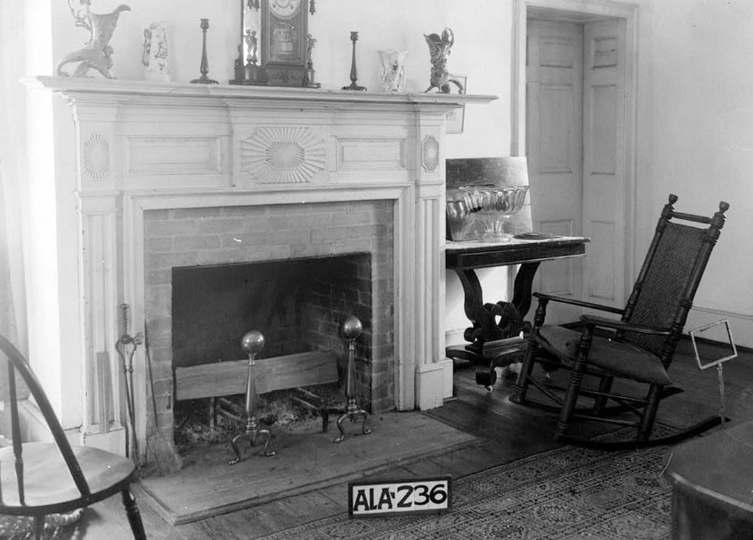 Historic Photo : Governor Samuel Pickens House, State Route 14, Sawyerville, Hale County, AL 3 Photograph