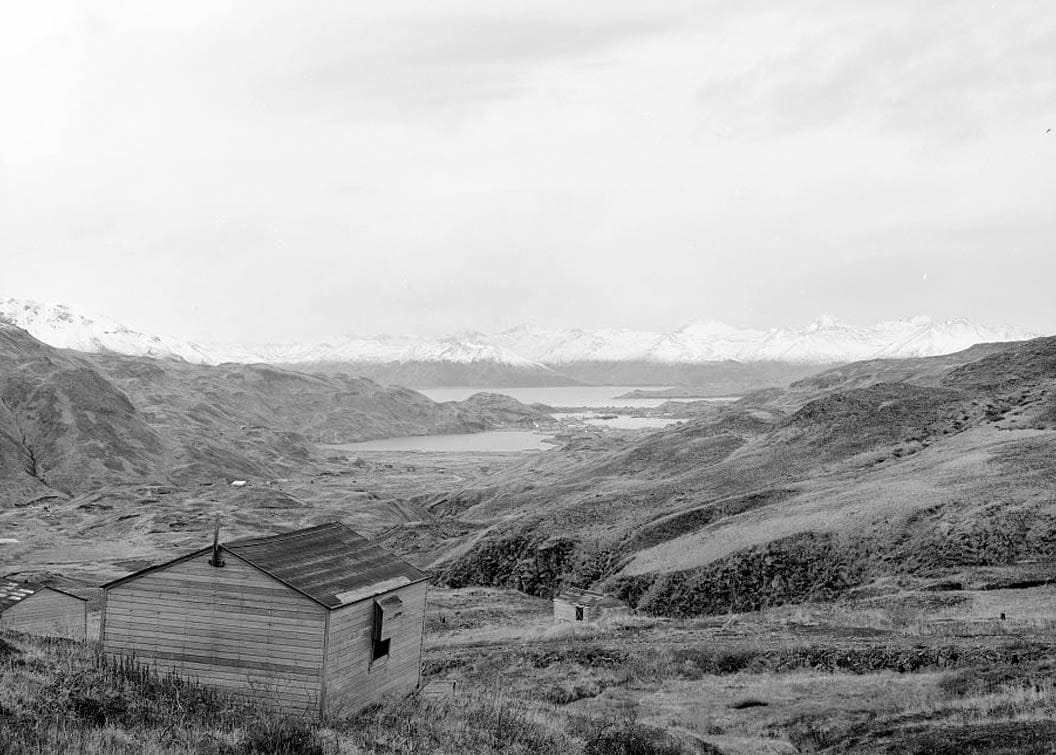 Historic Photo : Naval Operating Base Dutch Harbor & Fort Mears, Unalaska Valley Cantonment Cabana Colony, Unalaska, Aleutian Islands, AK 3 Photograph