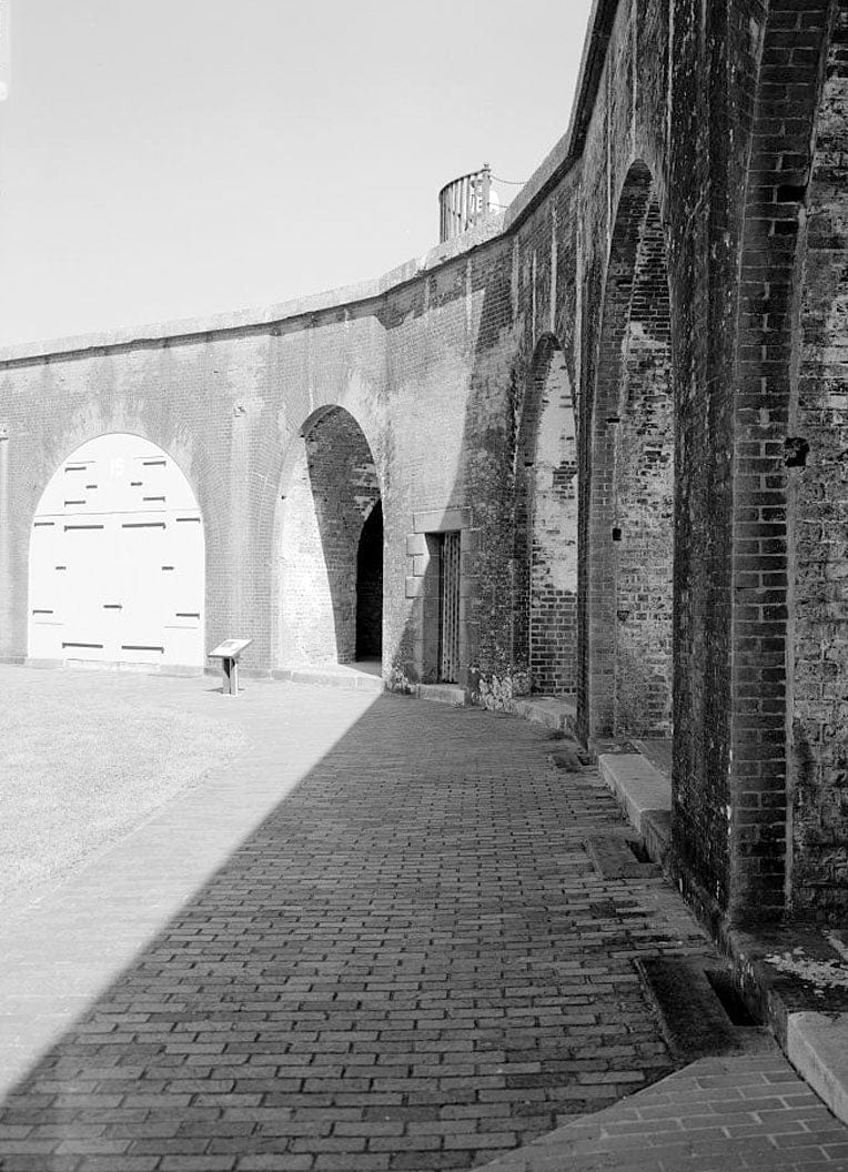 Historic Photo : Fort Pulaski, Cockspur Island, Savannah, Chatham County, GA 44 Photograph