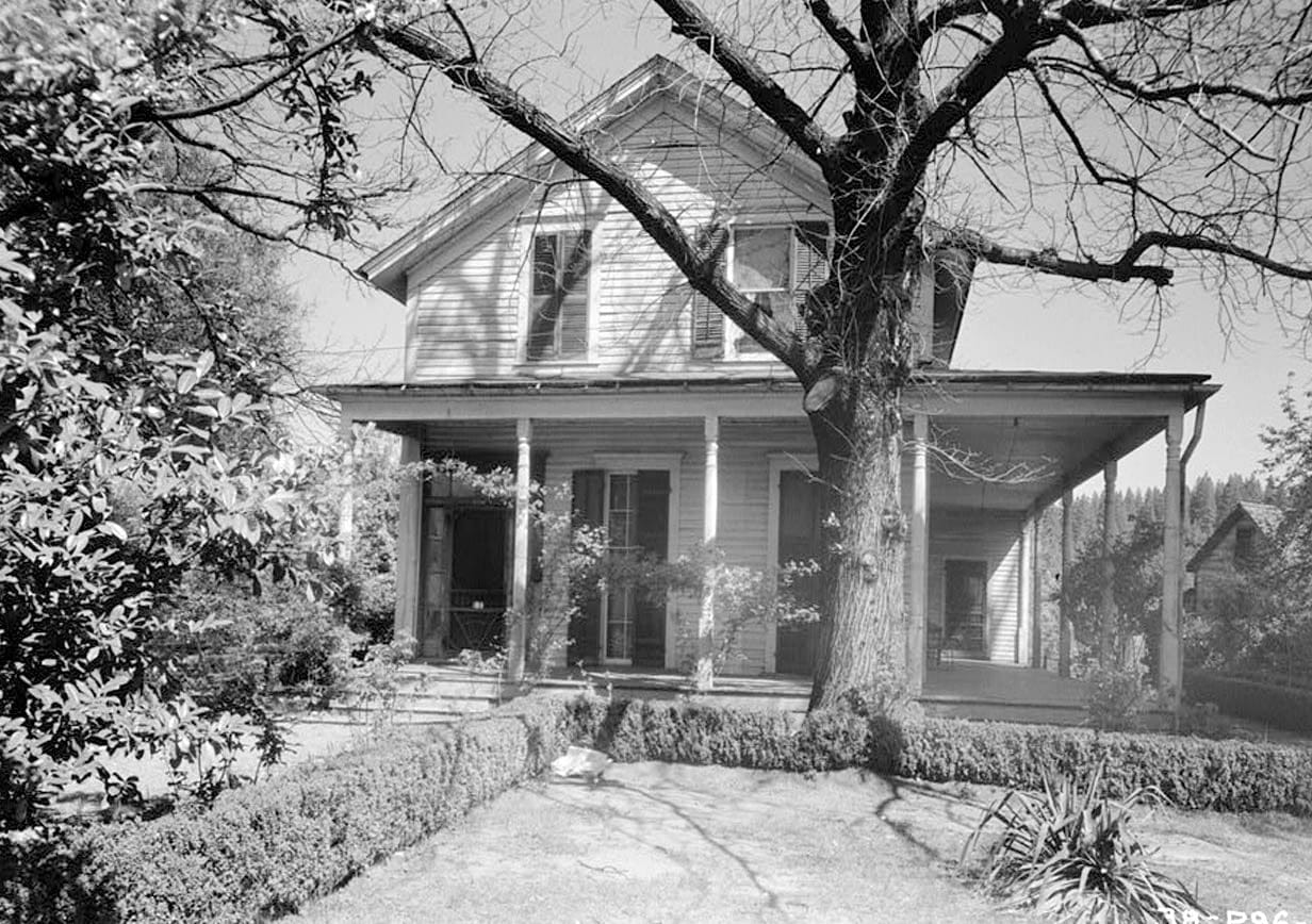 Historic Photo : Finney-Watt House, 506 Linden Street, Grass Valley, Nevada County, CA 1 Photograph