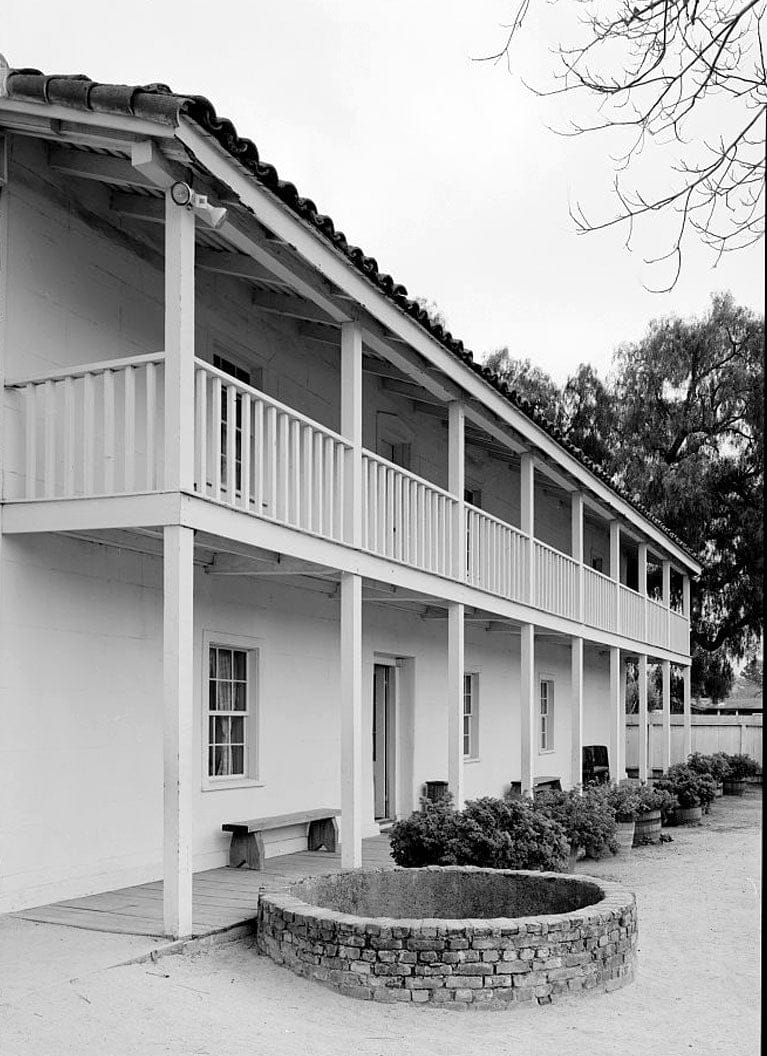 Historic Photo : General Jose Castro House, Mission Plaza, San Juan Bautista, San Benito County, CA 13 Photograph