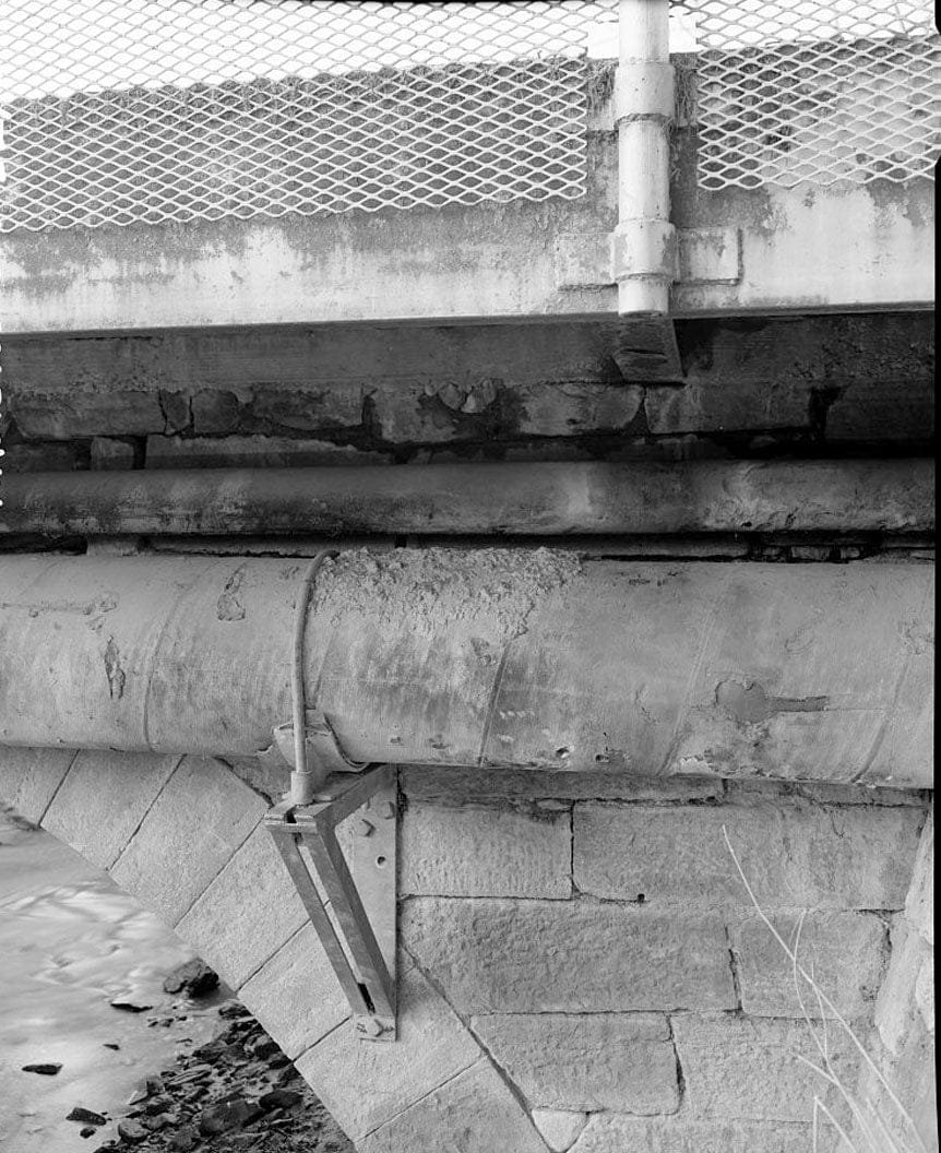 Historic Photo : First Street Bridge, Spanning Napa Creek at First Street, between Main Street & Soscol Avenue, Napa, Napa County, CA 7 Photograph
