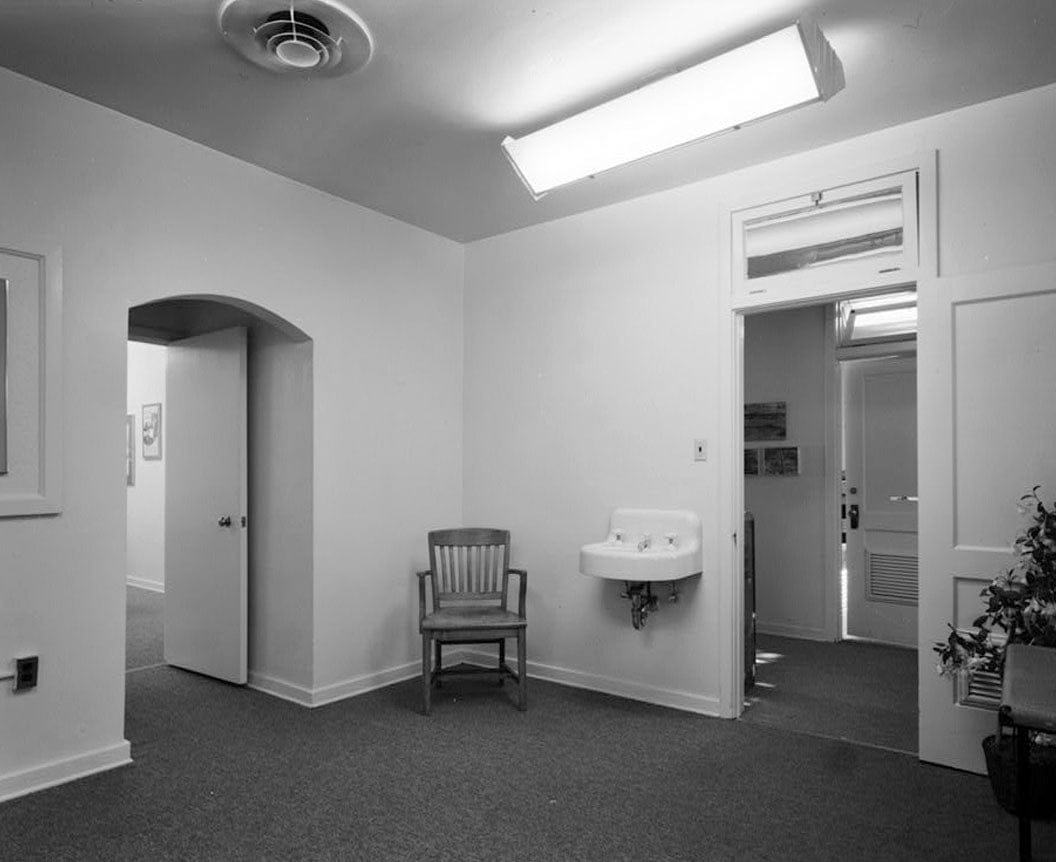 Historic Photo : Lancaster County Center, Health Center Office, 4845 Cedar Avenue, Lancaster, Los Angeles County, CA 3 Photograph