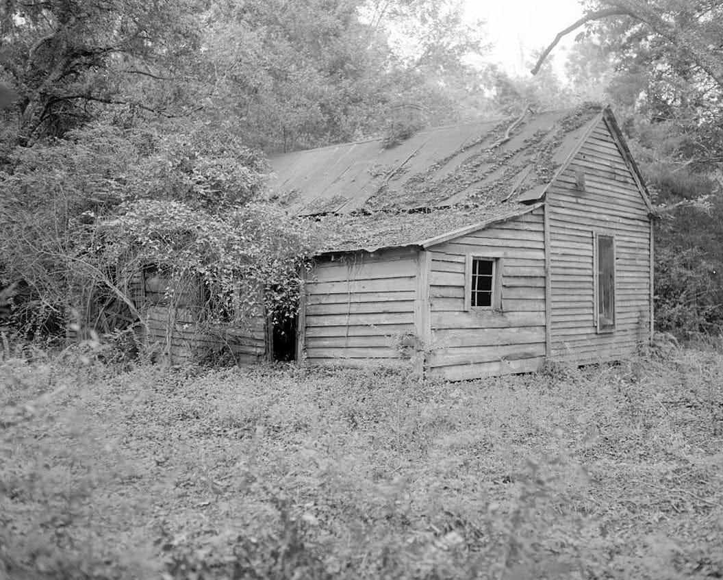 Historic Photo : Rambo-Ivey Tenant House, East of U.S. 27/State Route 1, North of County Road 132, Bluffton, Clay County, GA 1 Photograph