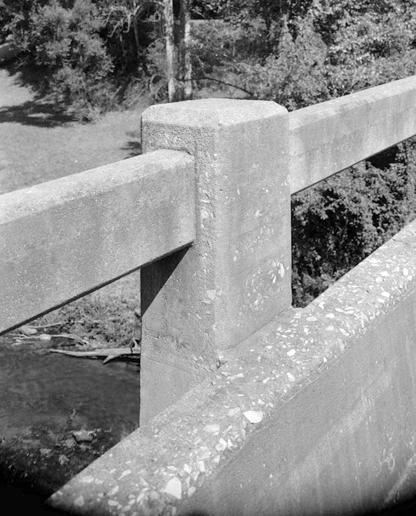 Historic Photo : Georgia DOT Bridge No. 111-00060P-00020N, Georgia State Route 60 spur spanning Hempton Creek, Mineral Bluff, Fannin County, GA 1 Photograph