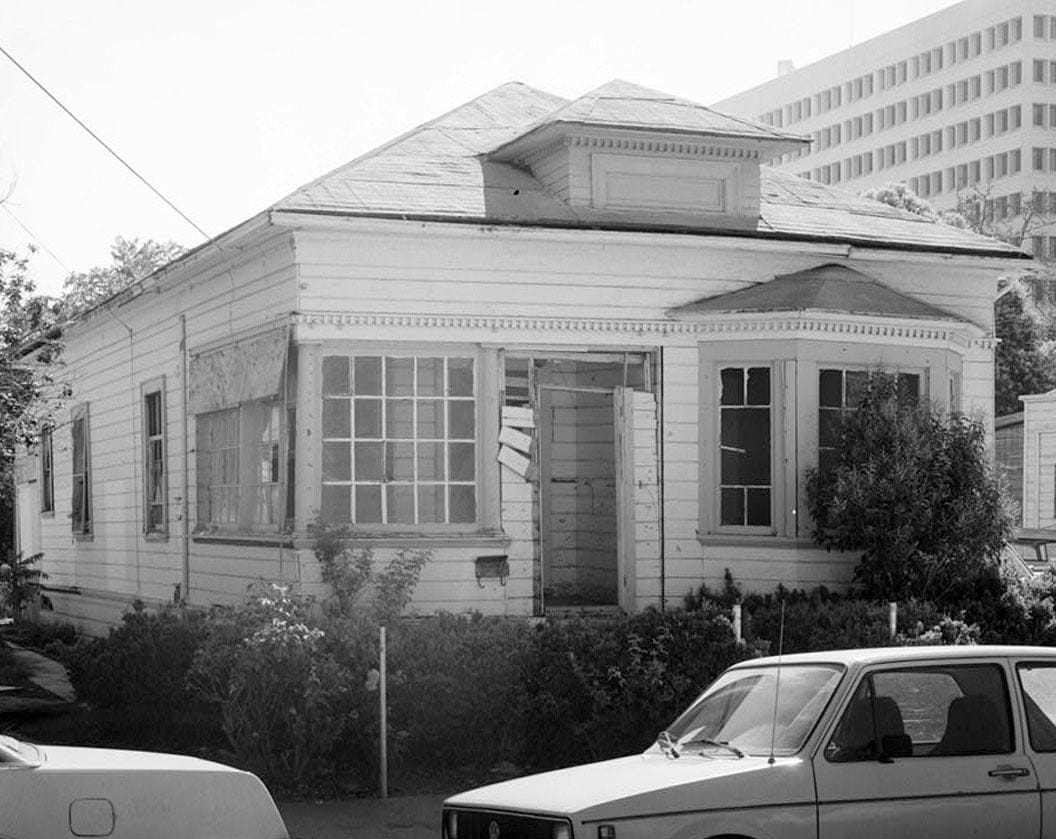 Historic Photo : Harriet Prindiville House, 54 North River Street, San Jose, Santa Clara County, CA 1 Photograph