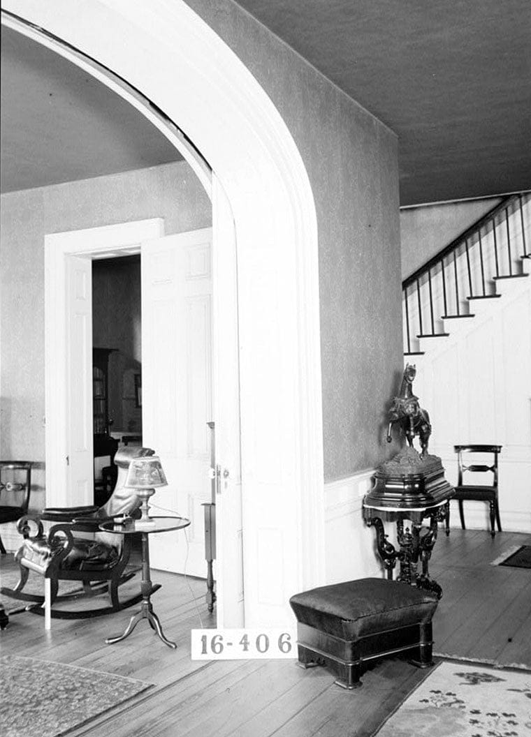 Historic Photo : Pope-Spragins House, 407 Echols Avenue, Huntsville, Madison County, AL 4 Photograph