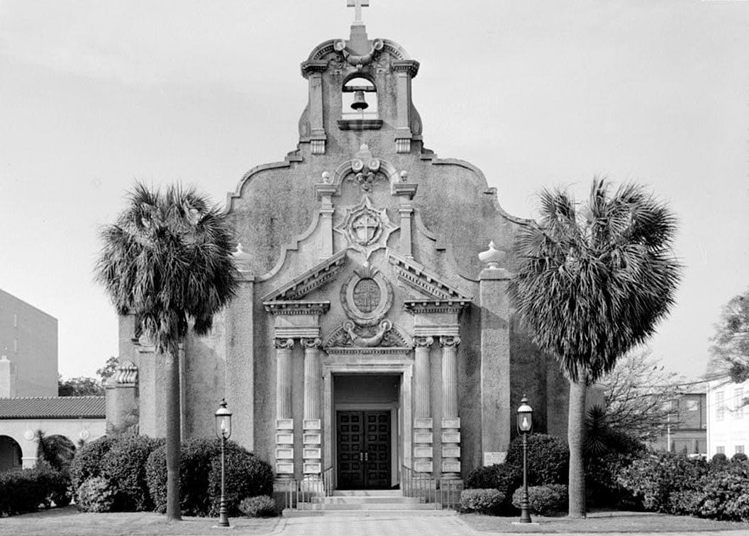 Historic Photo : Christ Church, 18 West Wright Street, Pensacola, Escambia County, FL 1 Photograph