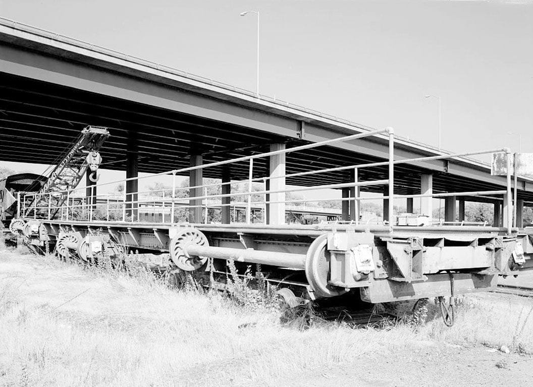Historic Photo : Southern Pacific, Sacramento Shops, Pitless Transfer Table, 111 I Street, Sacramento, Sacramento County, CA 2 Photograph