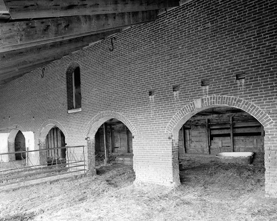 Historic Photo : Cochran Grange, Bank Barn, U.S. Route 301, West of Route 71, Middletown, New Castle County, DE 3 Photograph