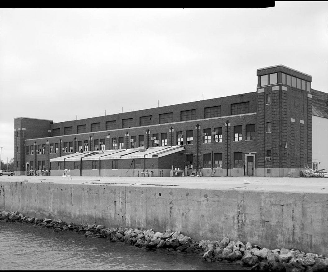 Historic Photo : U.S. Naval Air Station, Aircraft Hangar, Radford Boulevard, Pensacola, Escambia County, FL 3 Photograph