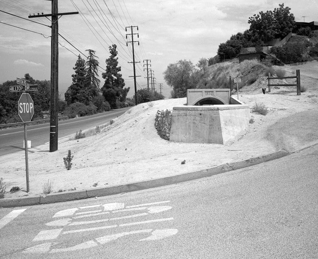Historic Photo : Gage Irrigation Canal, Running from Santa Ana River to Arlington Heights, Riverside, Riverside County, CA 8 Photograph