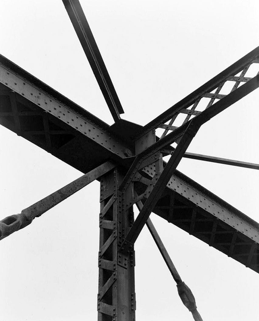Historic Photo : Stanislaus River Bridge, Atchison, Topeka & Santa Fe Railway at Stanislaus River, Riverbank, Stanislaus County, CA 5 Photograph