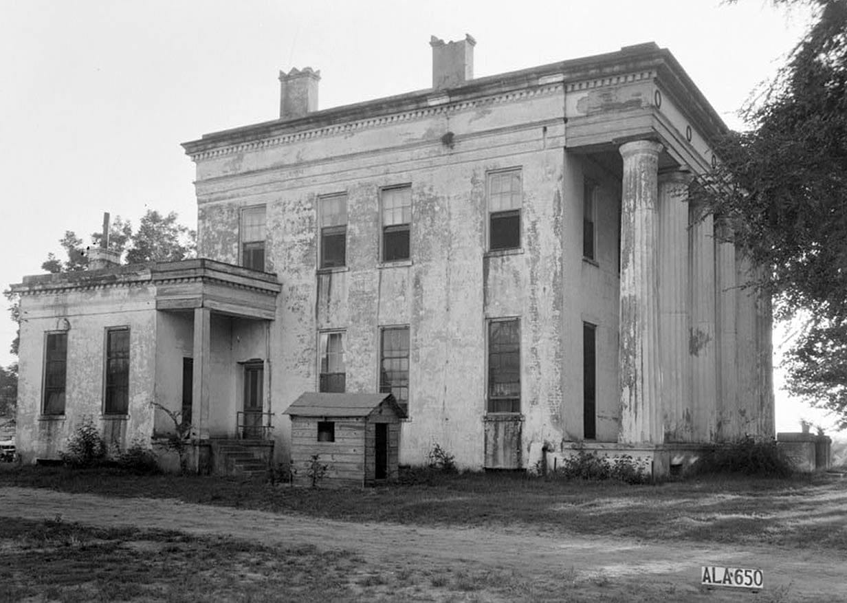 Historic Photo : Stone-Young-Baggett House, County Road 54 (Old Selma Road), Montgomery, Montgomery County, AL 1 Photograph