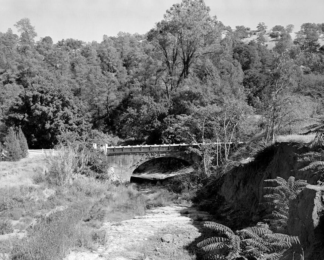 Historic Photo : Pleasants Valley Road Bridge, Spanning Pleasants Creek at Pleasants Valley Road, Vacaville, Solano County, CA 3 Photograph