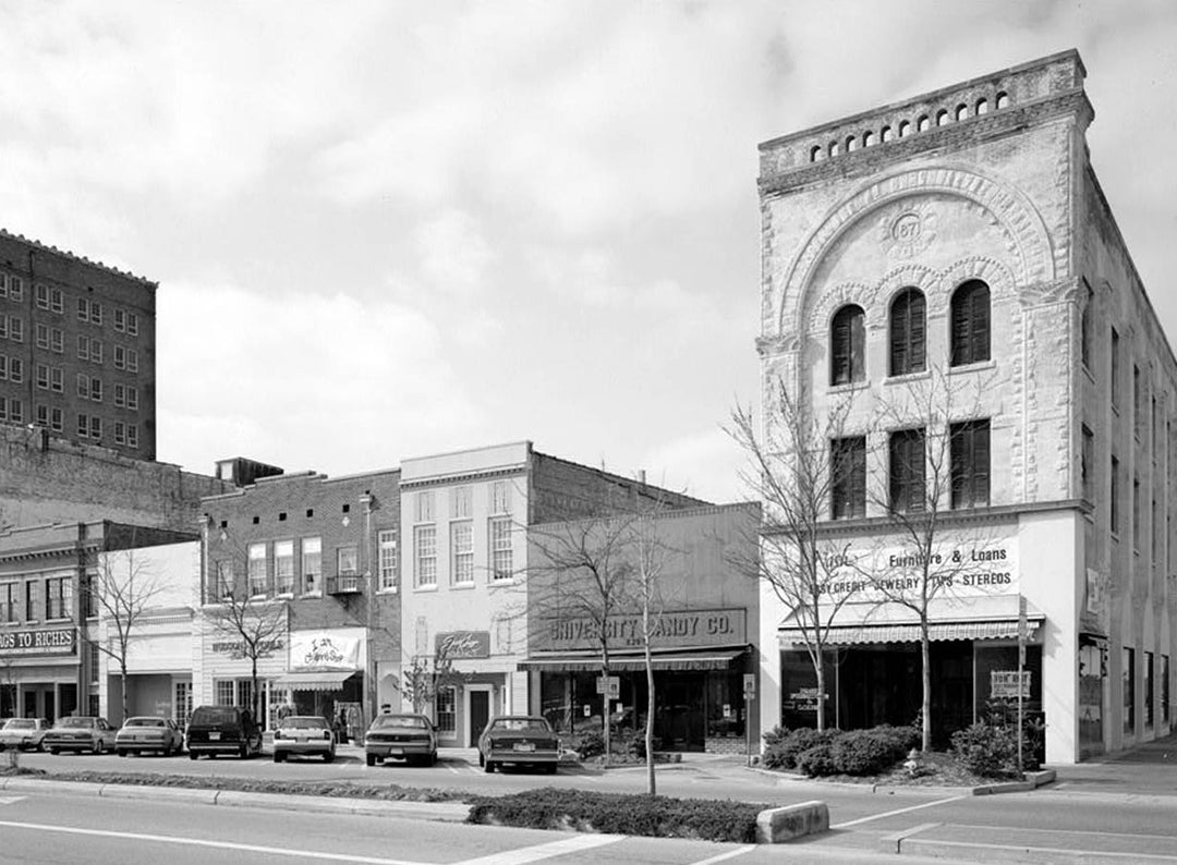 Historic Photo : Town of Tuscaloosa, 2300 Block University Boulevard, Tuscaloosa, Tuscaloosa County, AL 1 Photograph